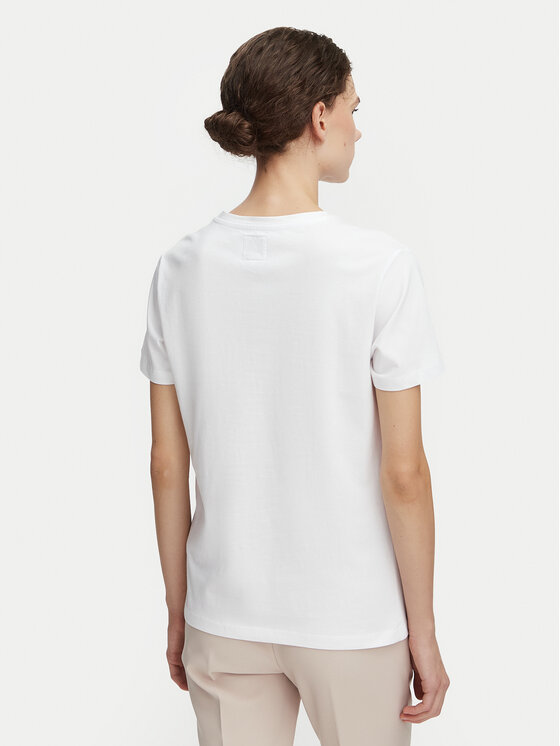 Beverly Hills Polo Club Beverly Hills Polo Club Camiseta P-SS26W-TS085 Blanco Regular Fit