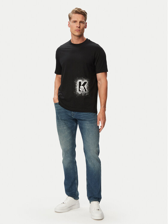 Karl Lagerfeld Jeans Karl Lagerfeld Jeans Camiseta B3M17029 Negro Regular Fit
