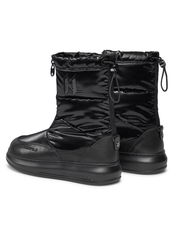 KARL LAGERFELD Sněhule KARL LAGERFELD KL44573 Černá