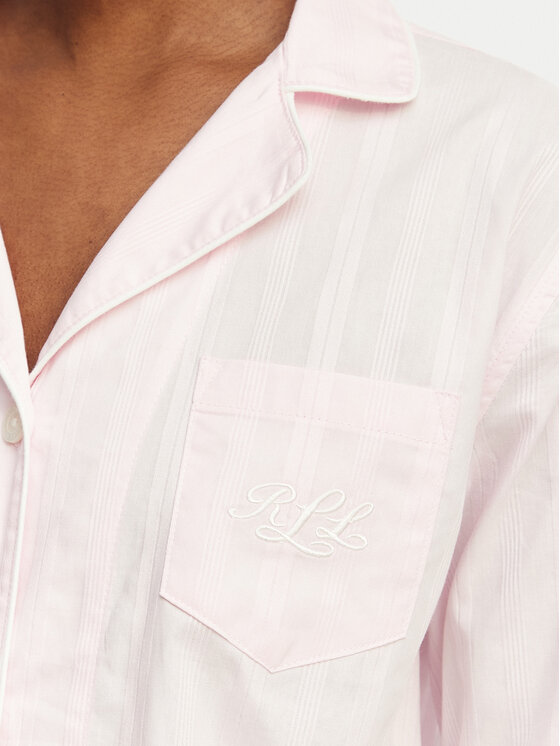 LAUREN RALPH LAUREN LAUREN RALPH LAUREN Нічна сорочка ILN32507 Світло-рожевий Relaxed Fit