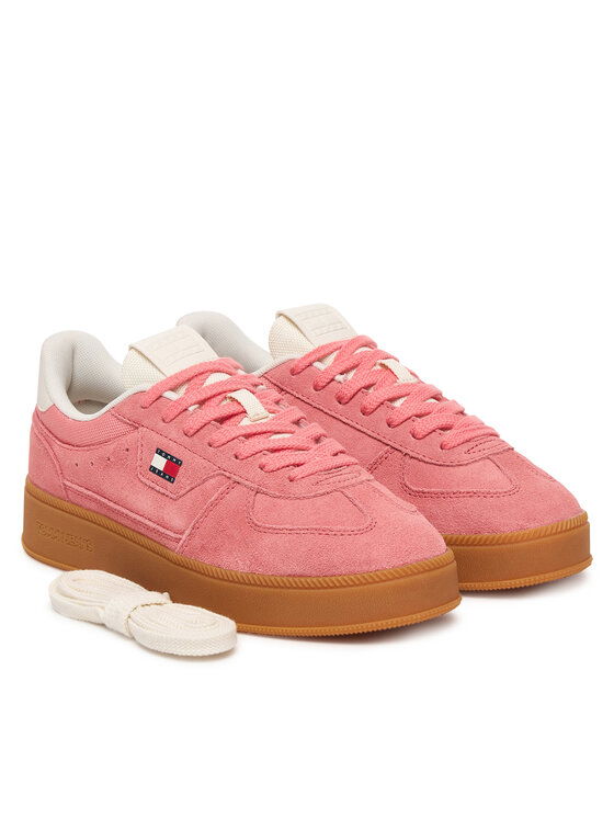 Tommy Jeans Superge Tommy Jeans The Greenwich Edge Max Suede EN0EN02989 Roza