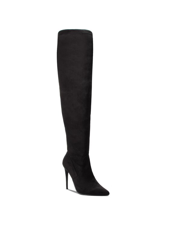 Steve Madden Чоботи Steve Madden Dade Overknee Boot SM11000150-04001-001 Чорний