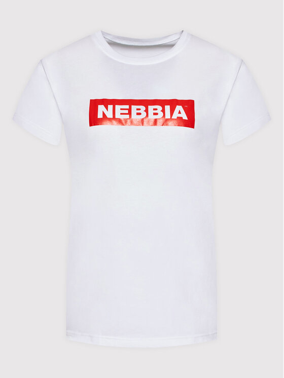 NEBBIA NEBBIA Футболка 592 Білий Regular Fit