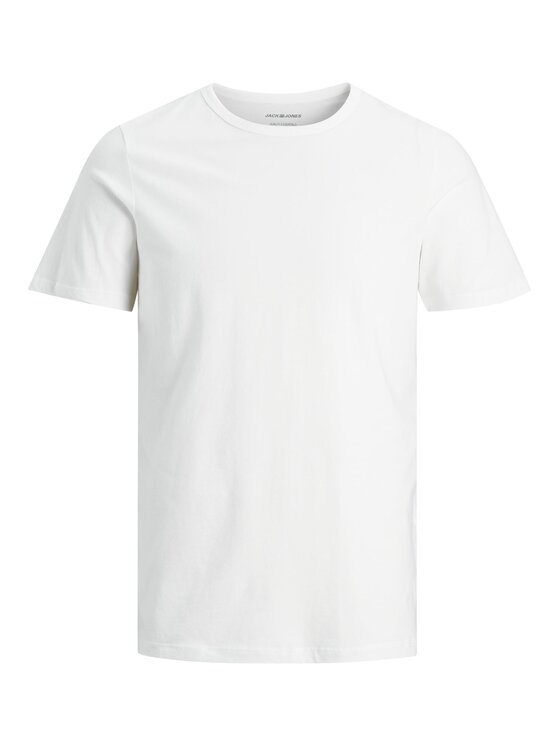 Jack & Jones Jack & Jones Marškinėlių komplektas Basic Crew Neck 12133913 Balta Regular Fit
