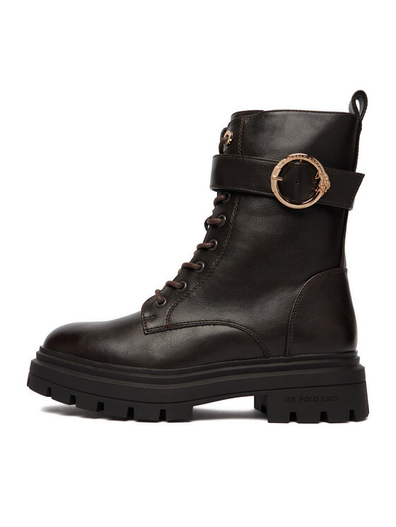 U.S. Polo Assn. Outdoorová obuv U.S. Polo Assn. EO-SVETA002W/GY1 Hnedá