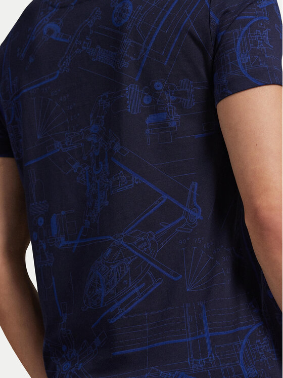 Polo Ralph Lauren Polo Ralph Lauren Camiseta 710P04019001 Azul marino Custom Slim Fit