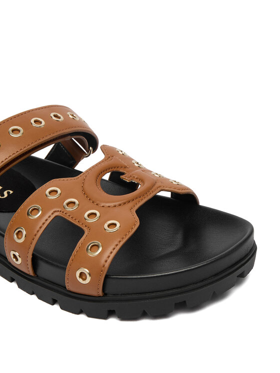 Guess Шльопанці Guess FLPFAS ELE03 Коричневий