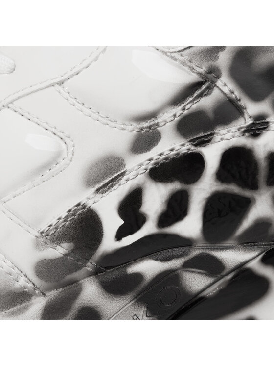 PINKO Superge Pinko Rubino Animalier Sneaker PE 20 BLKS1 1H20QZ Y65Q Bela