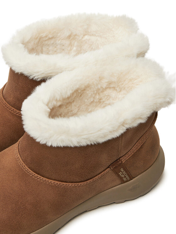 Skechers Ботильйони Skechers On-the-GO Joy 144800/CSNT Коричневий