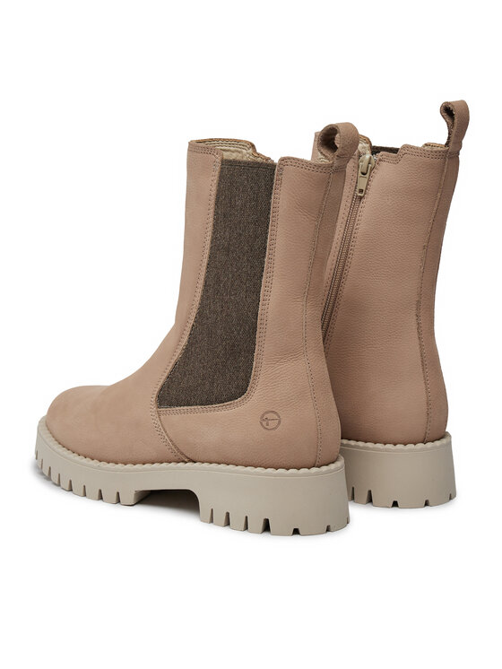 Tamaris Členková obuv s elastickým prvkom Tamaris 1-26838-41 Hnedá