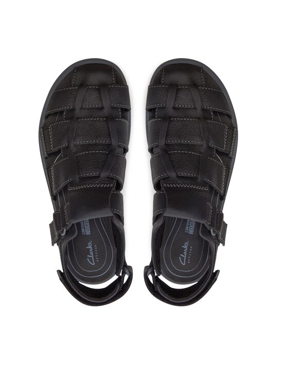 Clarks Босоніжки Clarks Saltway Cove 26176899 Чорний