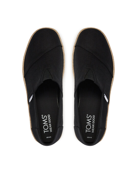 Toms Еспадрильї Toms Alpargata Rope 2.0 10019875 Чорний