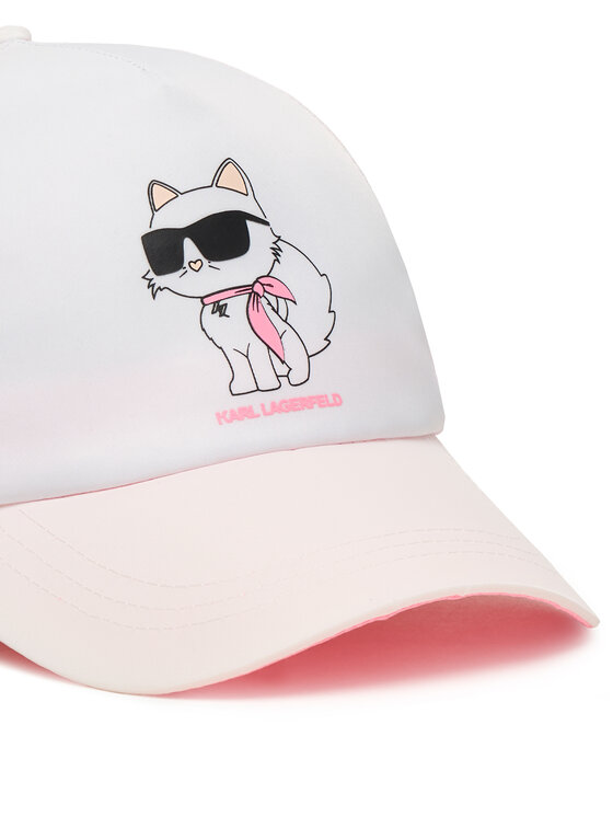 Karl Lagerfeld Kids Gorra con visera Karl Lagerfeld Kids Z31235 M Blanco