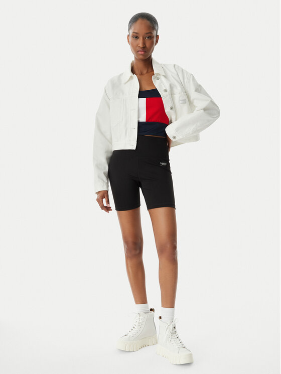 Tommy Hilfiger Tommy Hilfiger Top UW0UW06576 Mornarsko modra
