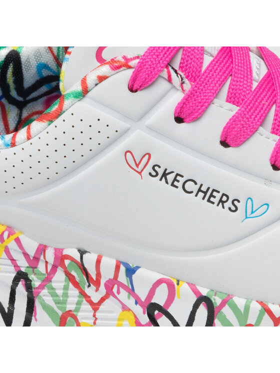 Skechers Снікерcи Skechers Lovely Luv 314976L/WMLT Білий