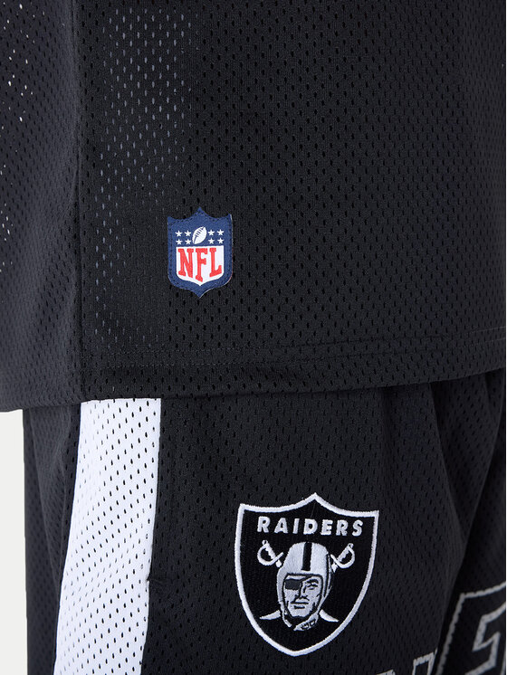 New Era New Era Camiseta NFL Las Vegas Raiders Mesh Graphic Jersey 60596386 Negro Regular Fit