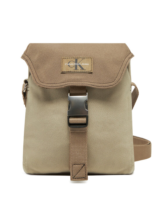 Calvin Klein Jeans Мъжка чантичка Calvin Klein Jeans Workwear Ut Flap Reporter 18 LV04G3025G Сив