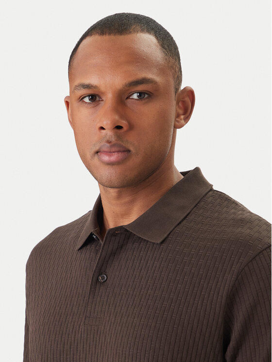 JOOP! JOOP! Polo Jorge 30101934 Marrón Slim Fit