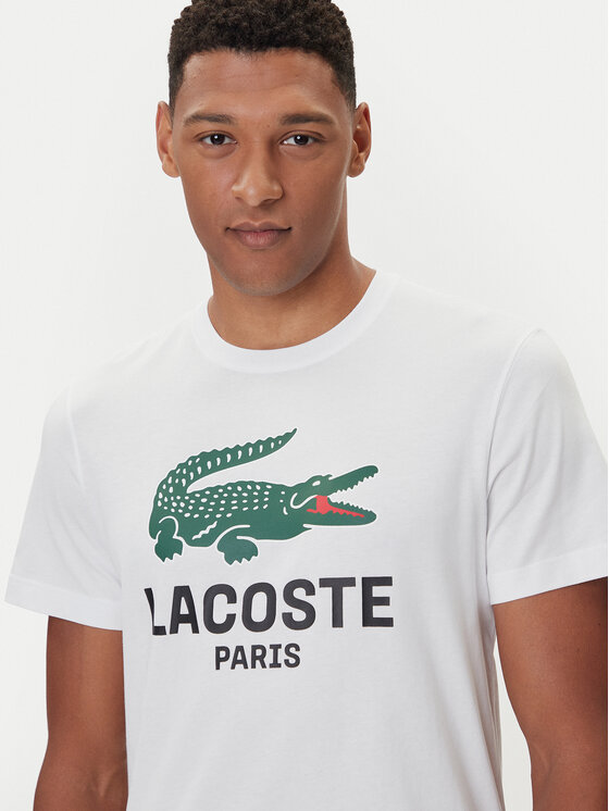 Lacoste Lacoste Camiseta TH5634 Blanco Regular Fit