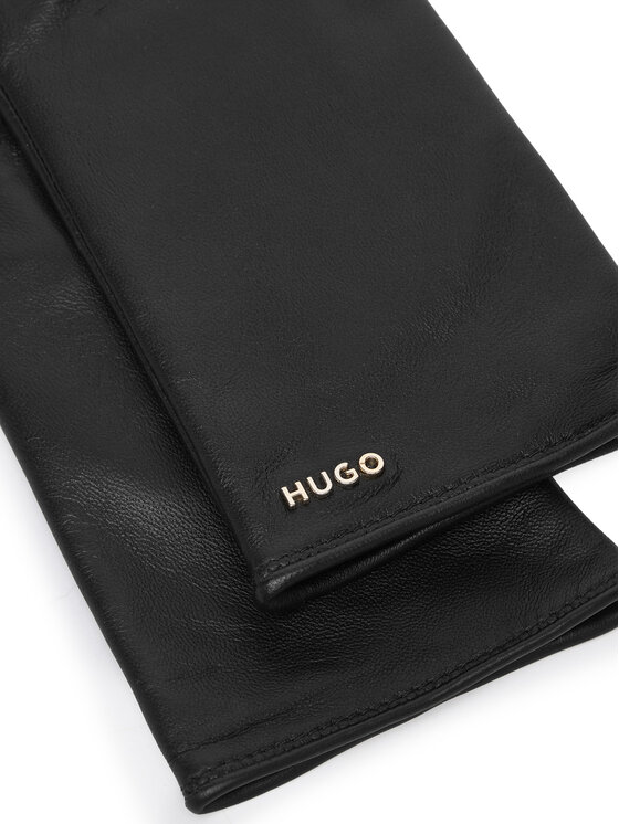 HUGO Rukavice HUGO 50572321 Crna