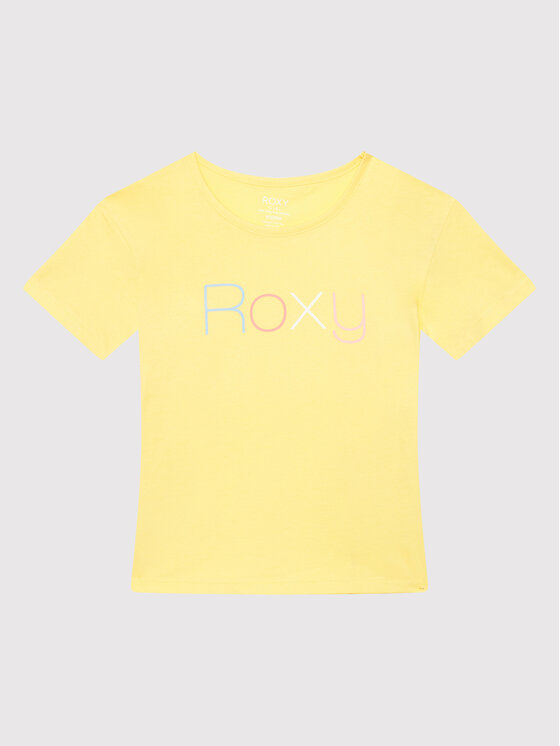 Roxy Roxy Футболка Short Sleeve ERGZT03845 Жовтий Regular Fit