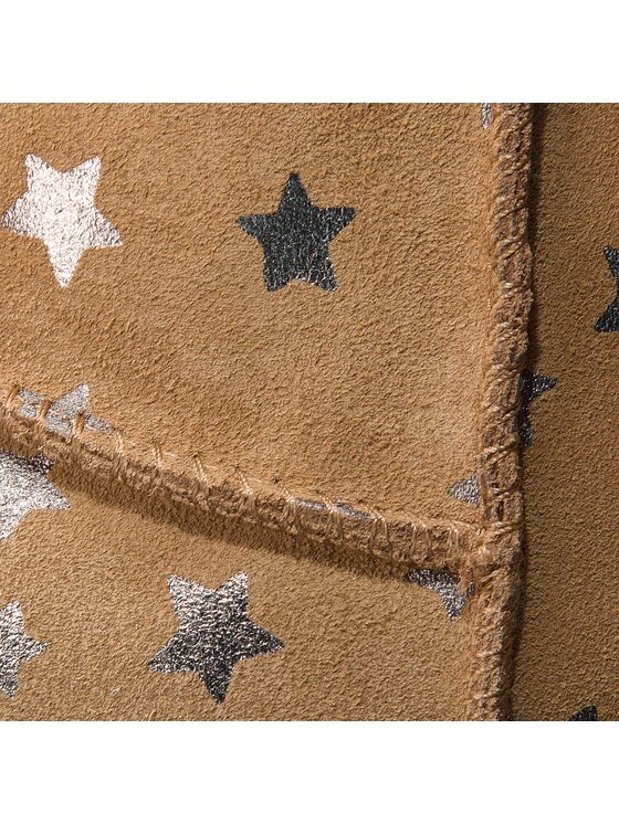 Ugg Снігоходи Ugg Kids Classic Short II Stars 1019697K Коричневий