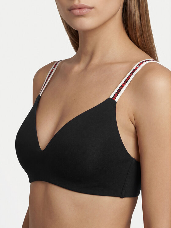 Tommy Hilfiger Tommy Hilfiger Varrásmentes melltartó Lighty Lined UW0UW02413 Sötétkék