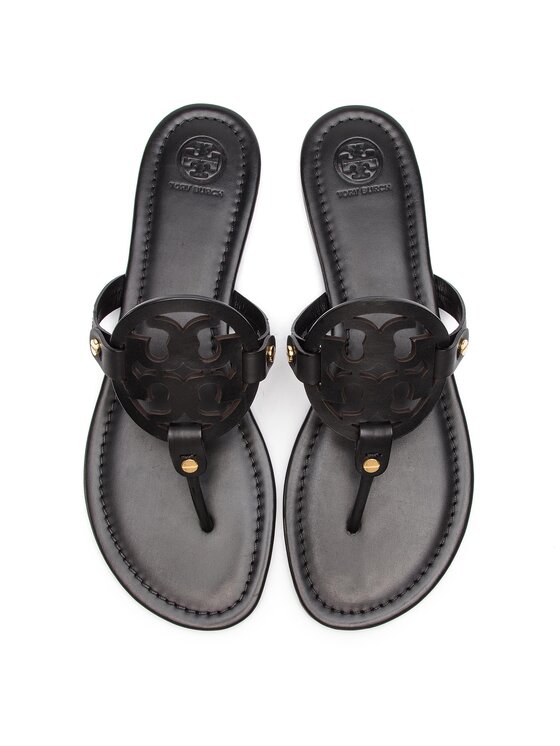 Tory Burch В'єтнамки Tory Burch Miller 11744 Чорний