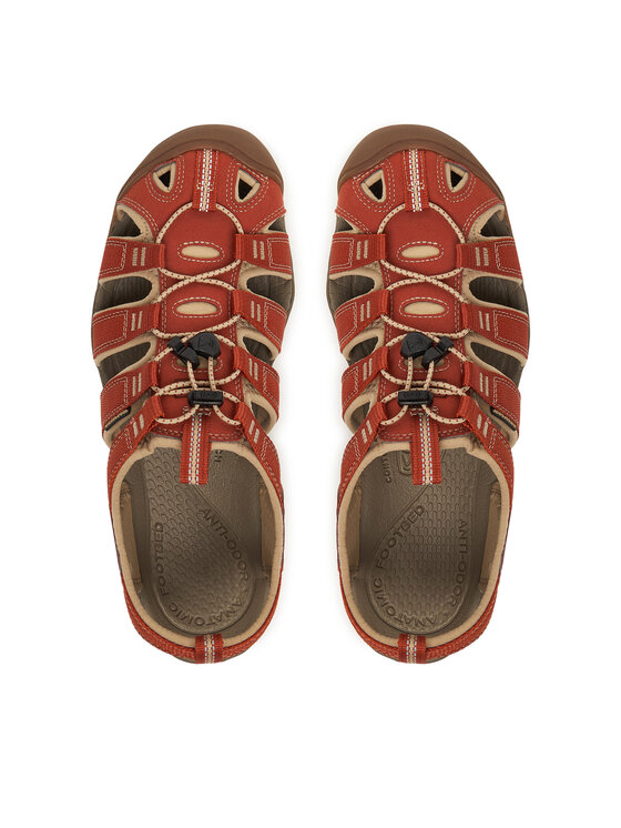 Keen Босоніжки Keen CLEARWATER CNX BURNT BRICK/SAFAR 1032516 Коричневий