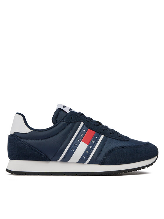 Sneakers Tommy Jeans Tjm Runner Casual Ess EM0EM01351 Blu scuro