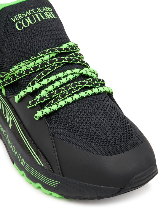 Versace Jeans Couture Sneakersy Versace Jeans Couture 79YA3SA3 Černá