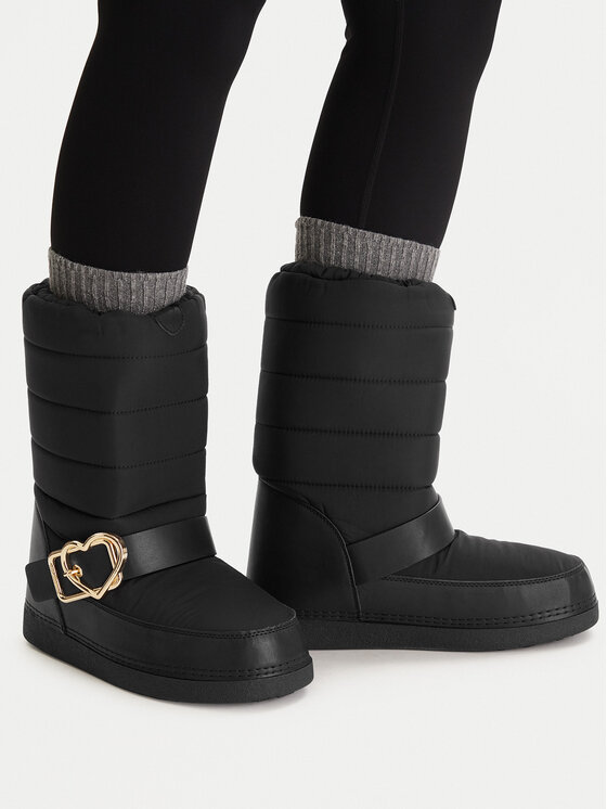 LOVE MOSCHINO Снігоходи LOVE MOSCHINO JA24442G0NISK00B Чорний
