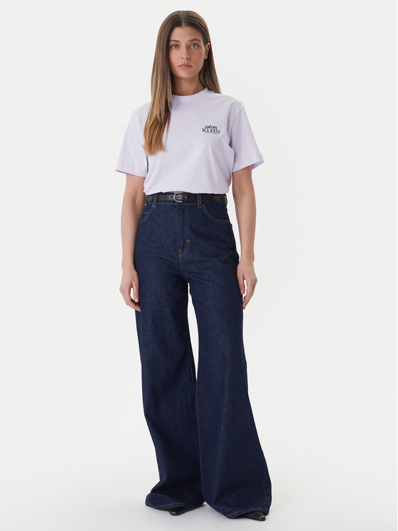 Calvin Klein Jeans Calvin Klein Jeans Camiseta LV047F801G Rosa Boxy Fit