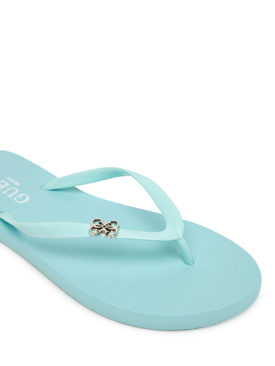 Guess Chancletas Guess E6GZ14 BB00F Turquesa