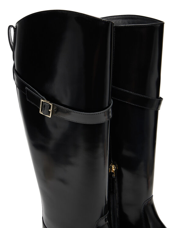 BOSS Cizme BOSS Lycia 50552801 Negru