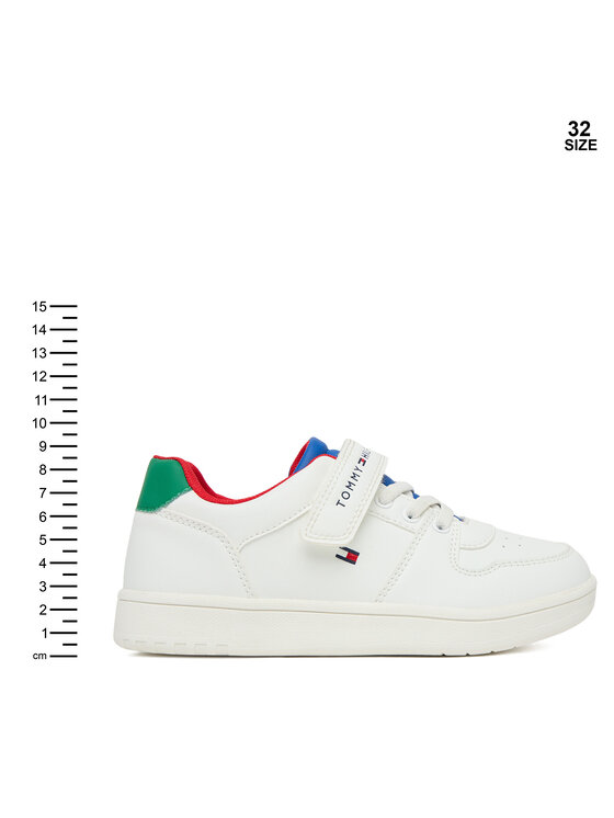 Tommy Hilfiger Sneakersy Tommy Hilfiger T1X9-34344-1355 S Biały