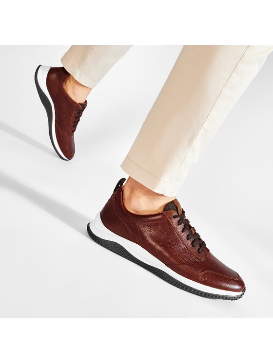 Sneakers Clarks Puxton Lace 261578287 Maro | Epantofi.ro