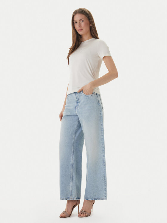 Guess Guess Футболка O6GI00 KBF92 Écru Regular Fit