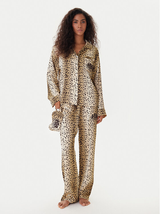 Juicy Couture Juicy Couture Pijama JCLPJ225504 Beis Relaxed Fit