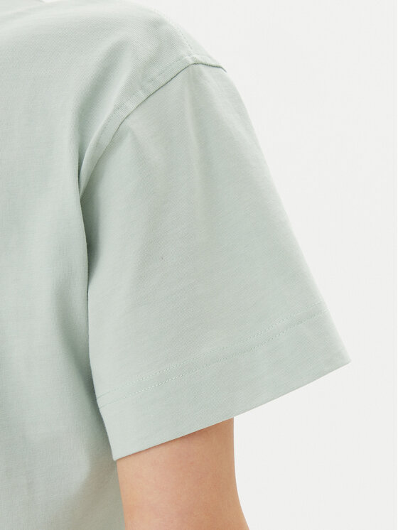 Lee Lee Футболка Embroidery Pocket 112363833 Зелений Relaxed Fit