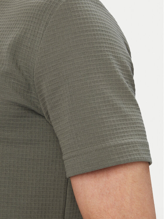 HUGO HUGO Camiseta Austin 50532011 Verde oscuro Regular Fit