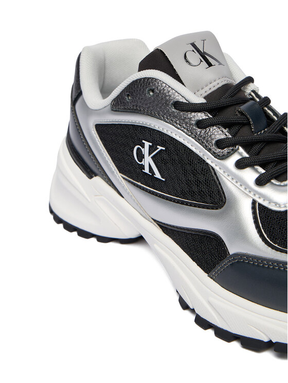 Calvin Klein Sneakers Calvin Klein Hike Runner Lace Up Mesh Mix Met YW0YW02063 Colorat
