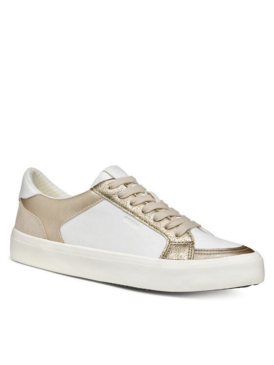 Geox Sneakersy Geox D Emmeleny D550UE 085NF C1327 Biały