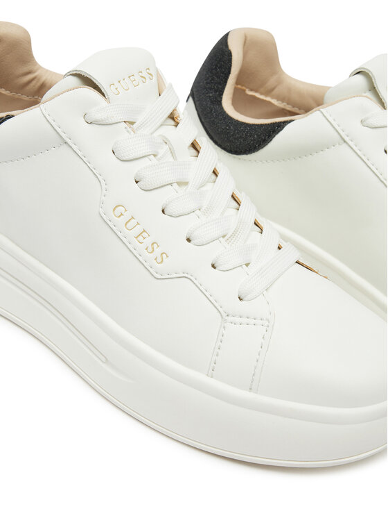 Guess Снікерcи Guess FLPWIN LEA12 Білий
