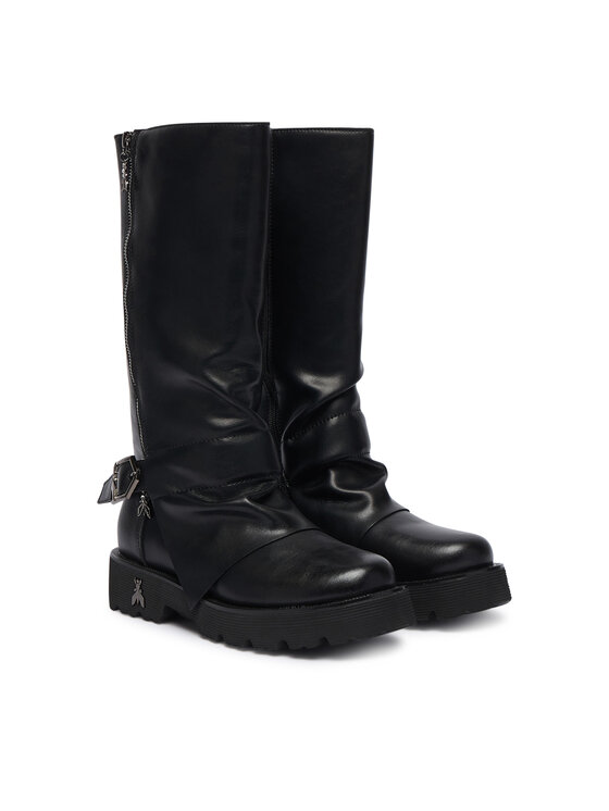 Patrizia Pepe Ботуши Patrizia Pepe PJ436.01 Черен