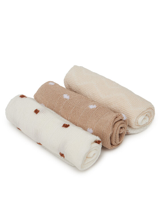 Nine West Īsās zeķes Nine West KR_NW_FRESITA_Z_SS25 (3 PACK) Bēšs
