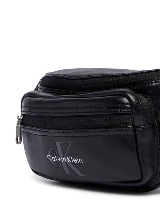 Calvin Klein Riñonera Calvin Klein Bold Logo Webbing LV04D3419G Negro