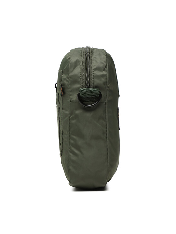 Alpha Industries Плоска сумка Alpha Industries Crew Carry Bag 196924 Зелений