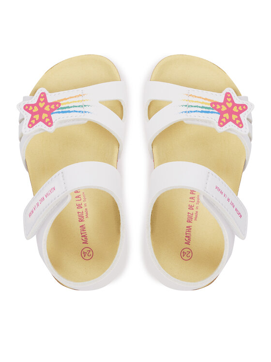 Agatha Ruiz de la Prada Босоніжки Agatha Ruiz de la Prada 262977 M Білий