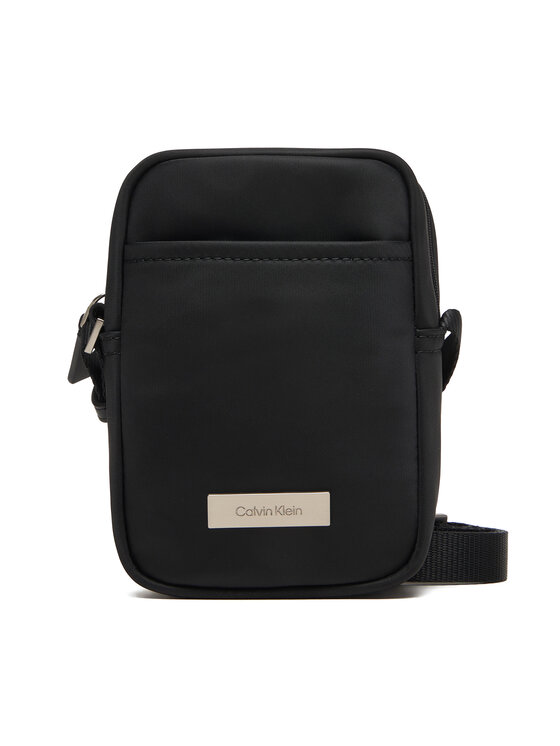 Calvin Klein Τσαντάκι Calvin Klein Sleek Slim Reporter LV04D3233G Μαύρο
